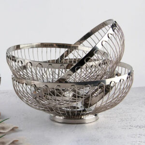Wire Fruit Basket - Open Countertop Produce Organizer